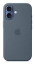 Apple Custodia MagSafe in silicone per iPhone 17 - Blu salmastro