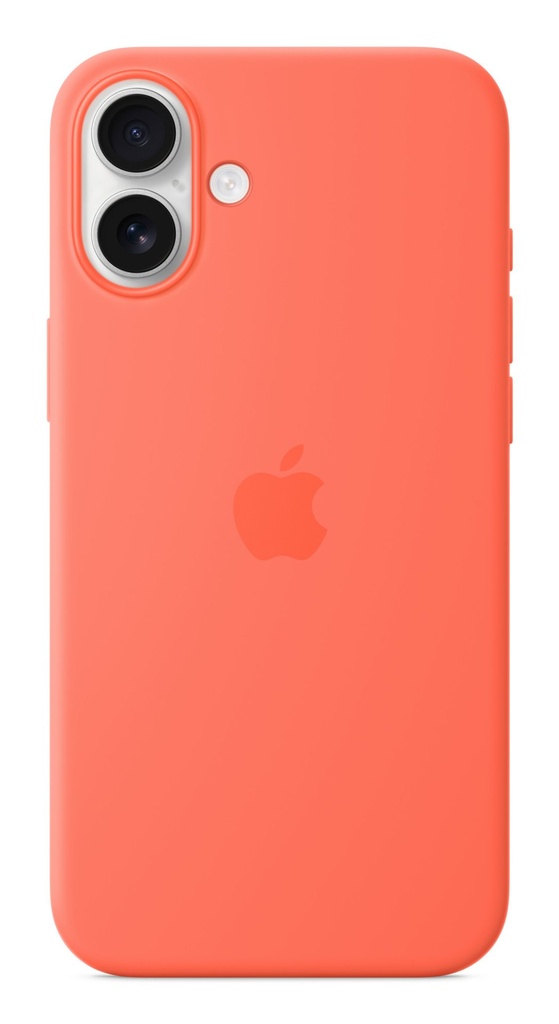 Apple Custodia MagSafe in silicone per iPhone 16 Plus – Mandarancio