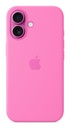Apple Custodia MagSafe in silicone per iPhone 16 – Rosa peonia