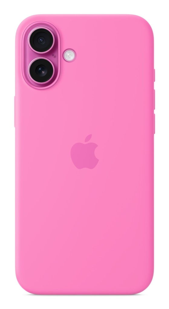 Apple Custodia MagSafe in silicone per iPhone 16 Plus – Rosa peonia