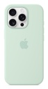 Apple Custodia MagSafe in silicone per iPhone 16 Pro – Acquamarina