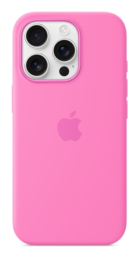 Apple Custodia MagSafe in silicone per iPhone 16 Pro – Rosa peonia