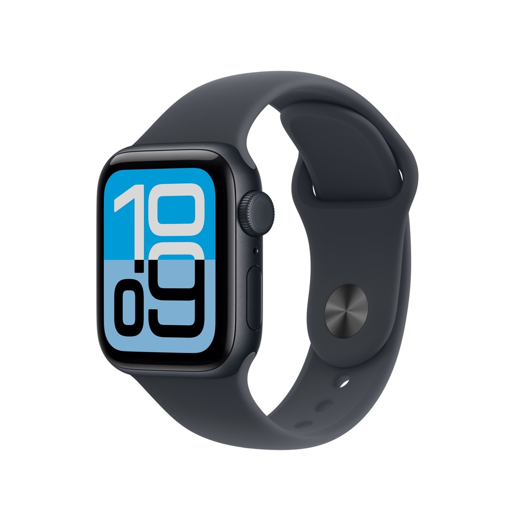 Apple Watch SE (3nd generation) SE 3 GPS + Cellular 40mm Cassa Alluminio Mezzanotte con Sport Band Mezzanotte - M/L