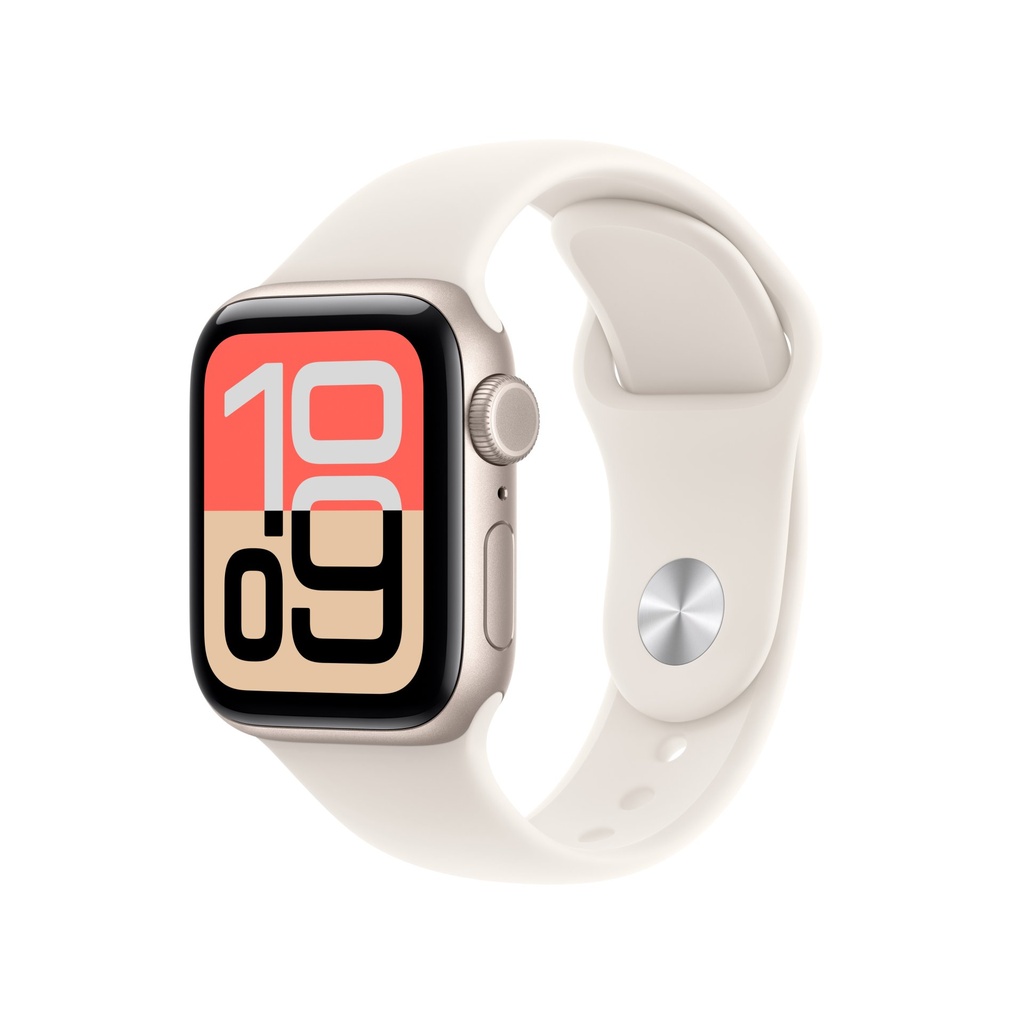 Apple Watch SE (3nd generation) SE 3 GPS + Cellular 40mm Cassa Alluminio Galassia con Sport Band Galassia - M/L
