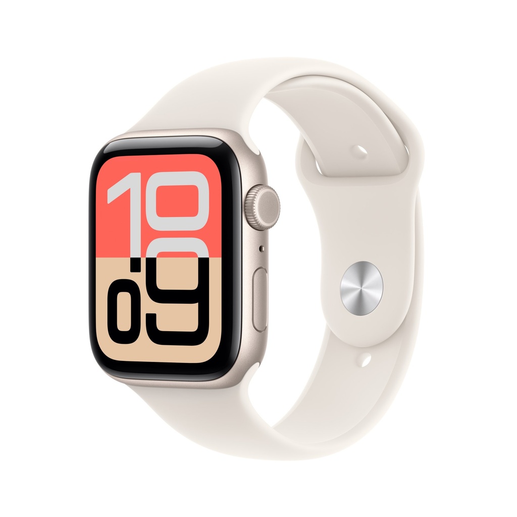 [MEPF4QL/A] Apple Watch SE (3nd generation) SE 3 GPS + Cellular 44mm Cassa Alluminio Galassia con Sport Band Galassia - M/L