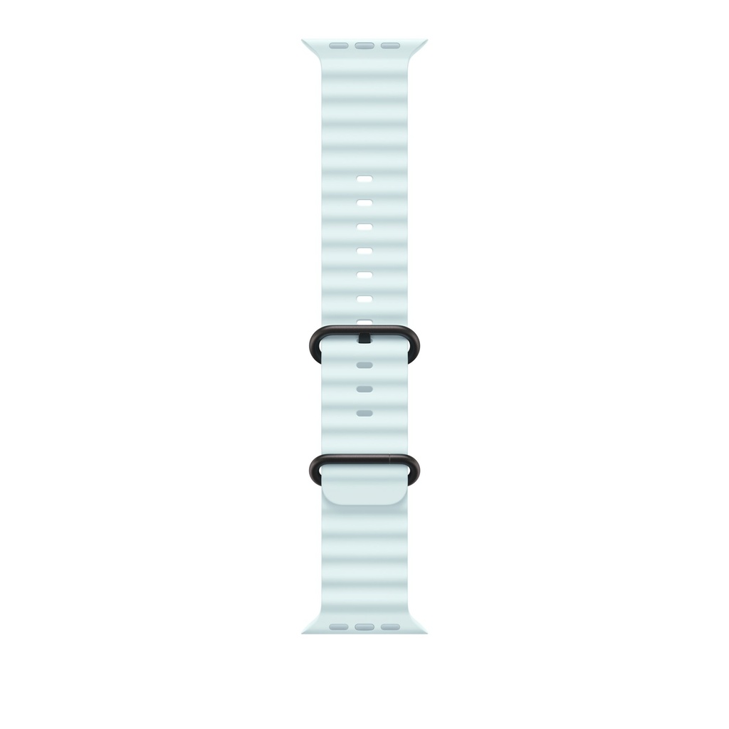 Apple Cinturino Ocean blu ghiaccio (49 mm) - Titanio nero