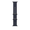 Apple Cinturino Ocean blu navy (49 mm) - Titanio naturale