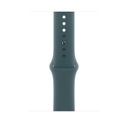 Apple Cinturino Sport verde lago (46 mm) - S/M
