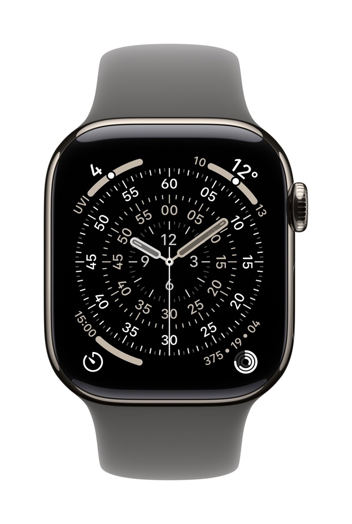 Apple Cinturino Sport grigio pietra (42 mm) - S/M