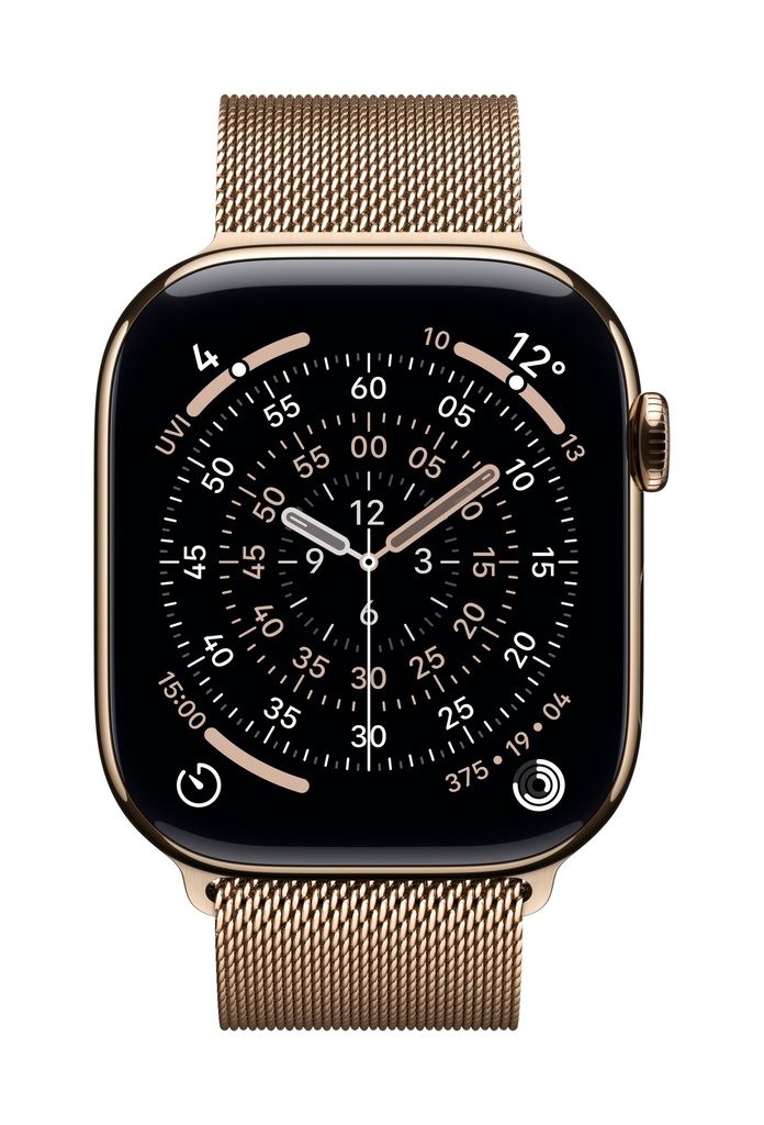 Apple Loop in maglia milanese color oro (46 mm) - M/L