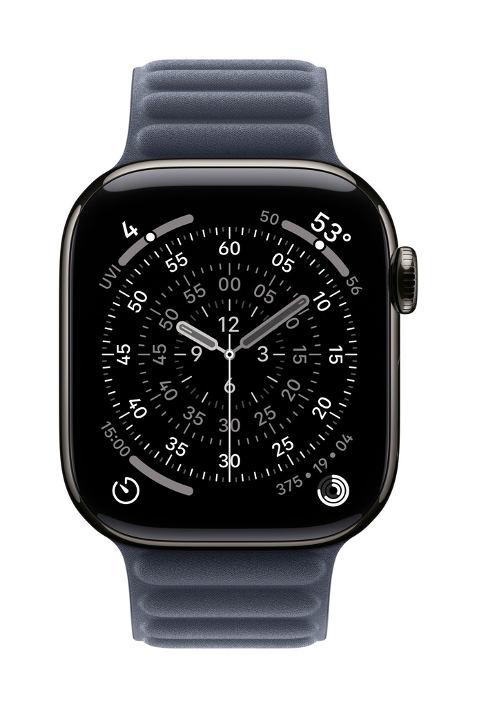Apple Cinturino a maglie magnetico blu navy (42 mm) - M/L
