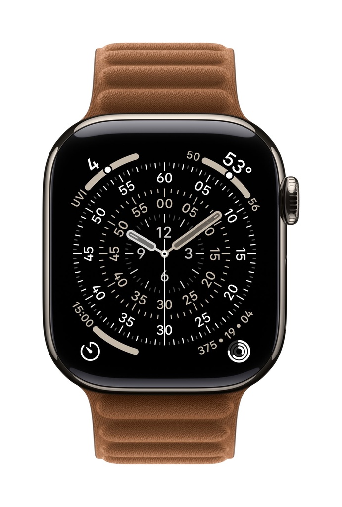 Apple Cinturino a maglie magnetico caramello (42 mm) - M/L