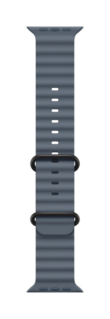 Apple Cinturino Ocean blu salmastro (49 mm) - Titanio nero