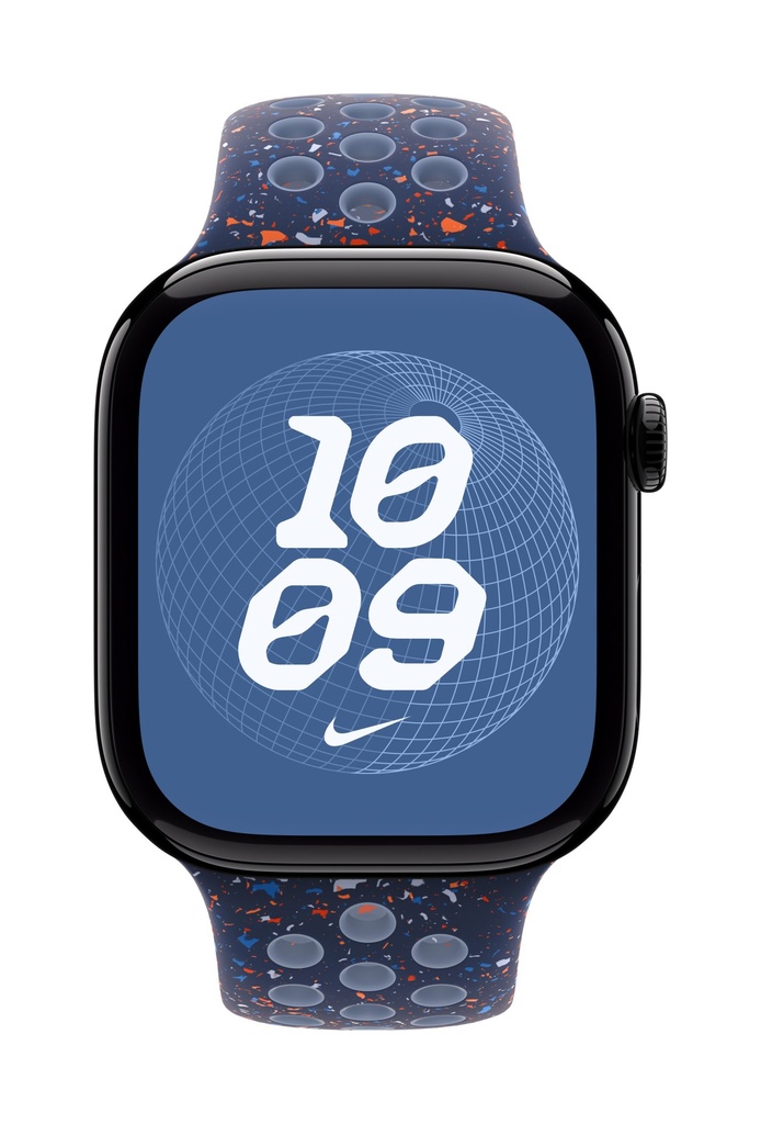 Apple Cinturino Nike Sport Blue Ribbon (46 mm) - M/L