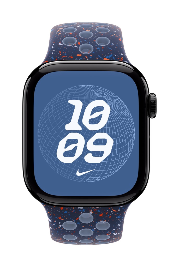 Apple Cinturino Nike Sport Blue Ribbon (42 mm) - S/M