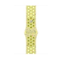 Apple MGC14ZM/A accessorio indossabile intelligente Band Giallo Alluminio, Fluoroelastomero