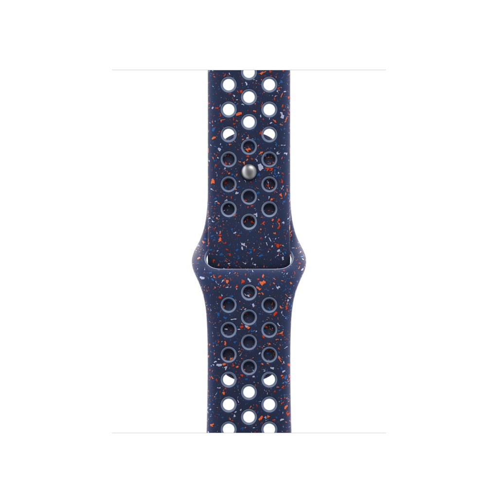 Apple MGA84ZM/A accessorio indossabile intelligente Band Blu Alluminio, Fluoroelastomero