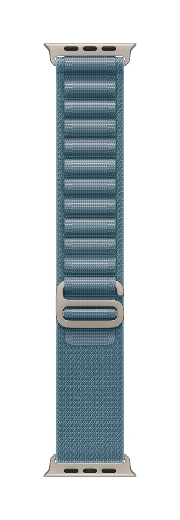 Apple Alpine Loop blu chiaro (49 mm) - Medium - Titanio naturale
