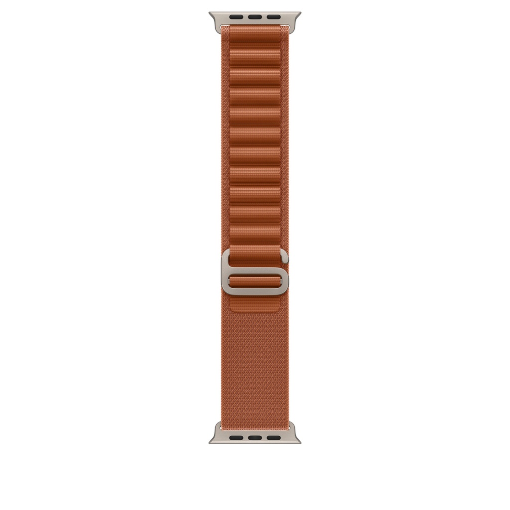 Apple MFTC4ZM/A accessorio indossabile intelligente Band Marrone Titanio, Poliestere, Spandex