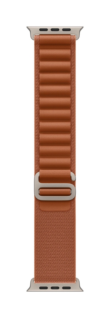 Apple Alpine Loop terracotta (49 mm) - Large - Titanio naturale