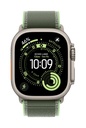 Apple Trail Loop verde/neon (49 mm) - M/L - Titanio naturale