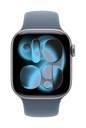 Apple Cinturino Sport blu salmastro (42 mm) - M/L