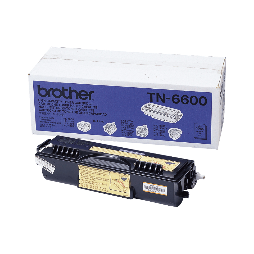 ORIGINAL Brother toner nero TN-6600 TN6600 ~6000 Seiten