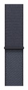Apple MFF64ZM/A accessorio indossabile intelligente Band Blu Nylon, Poliestere riciclato, Spandex