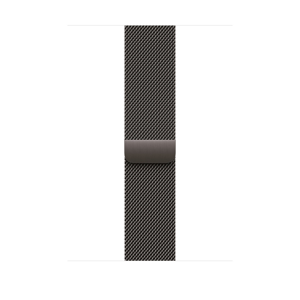 Apple Loop in maglia milanese ardesia (46 mm) - S/M
