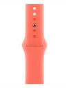 Apple Cinturino Sport mandarancio (42 mm) - S/M