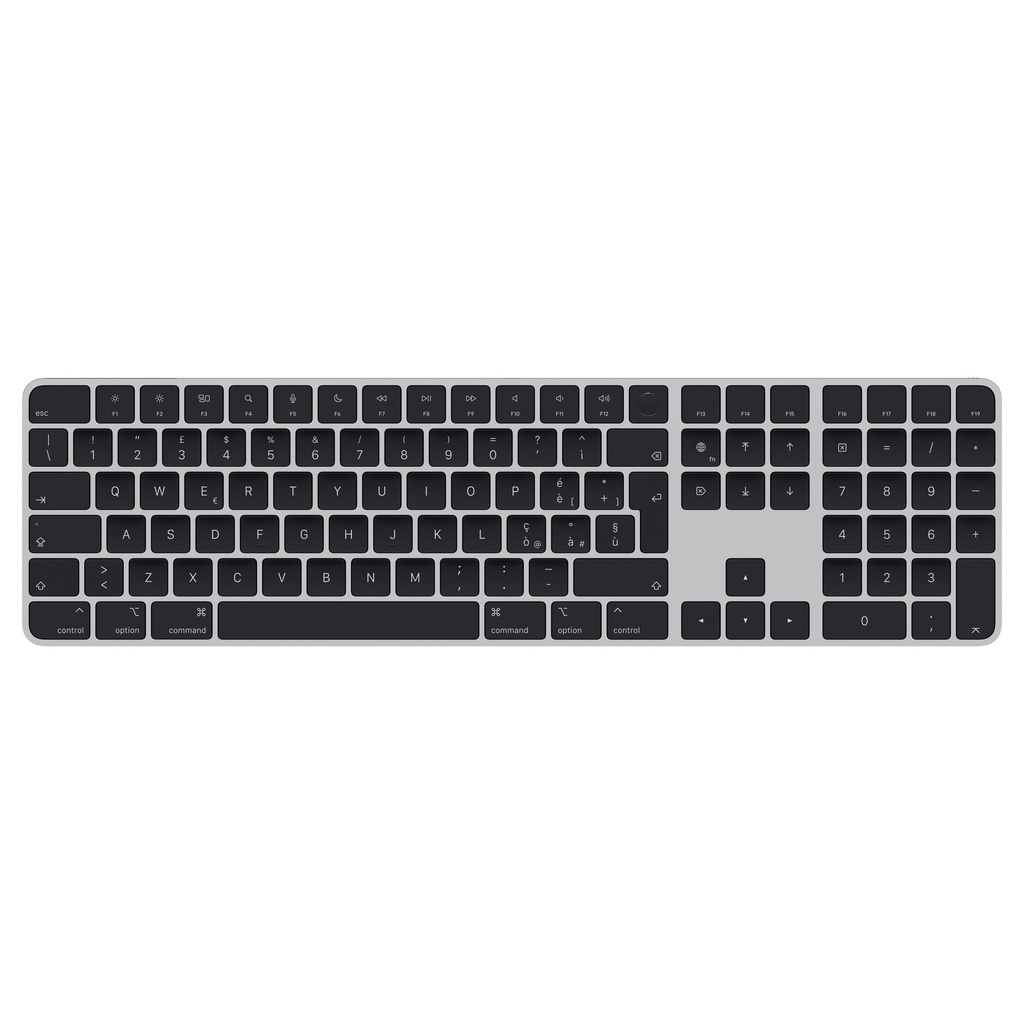 [MMMR3T/A] Apple Magic Keyboard con Touch ID e tastierino numerico per Mac con chip - italiano - nero