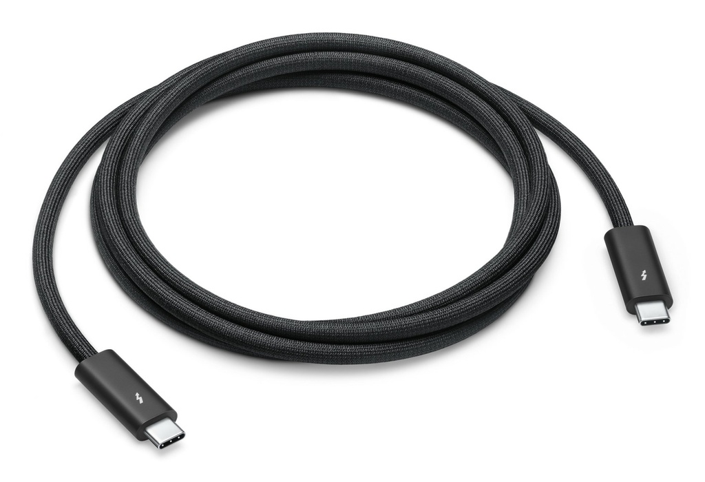 Apple MW5J3ZM/A Cavo Thunderbolt 1,8 m 40 Gbit/s Nero