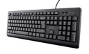 Trust TK-150 tastiera Ufficio USB Francese Nero