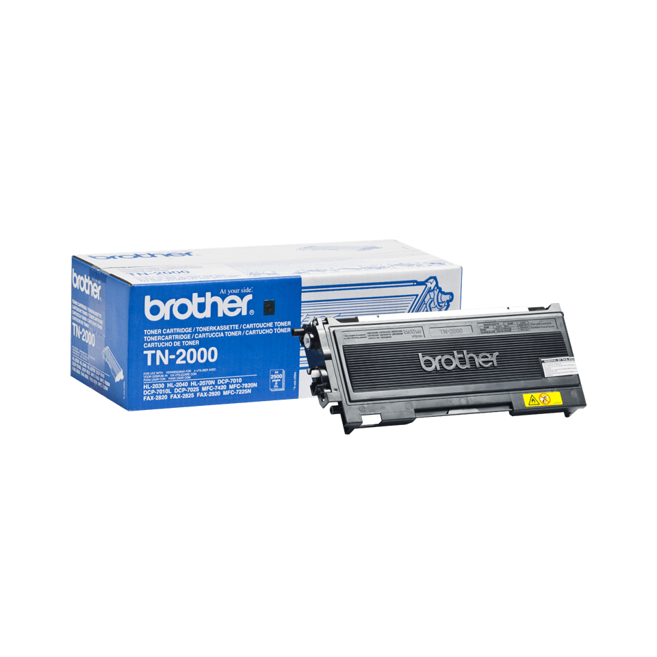 [TN-2000] ORIGINAL Brother toner nero TN-2000 TN2000 ~2500 Seiten