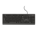Trust TK-150 tastiera Ufficio USB QWERTZ Tedesco Nero