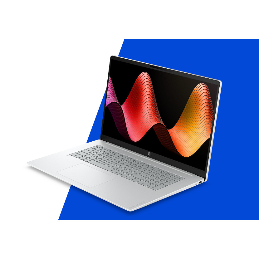 [E4FB5EA#ABZ] HP E4FB5EA laptop Copilot+ PC Intel Core Ultra 7 Computer portatile 43,9 cm (17.3") Full HD 16 GB DDR5-SDRAM 512 GB SSD Wi-Fi 6 (802.11ax) Windows 11 Home Grigio, Argento