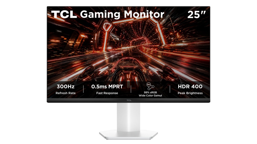 TCL P1 25P1AD Monitor PC 63,5 cm (25") 1980 x 1080 Pixel Full HD LED Bianco