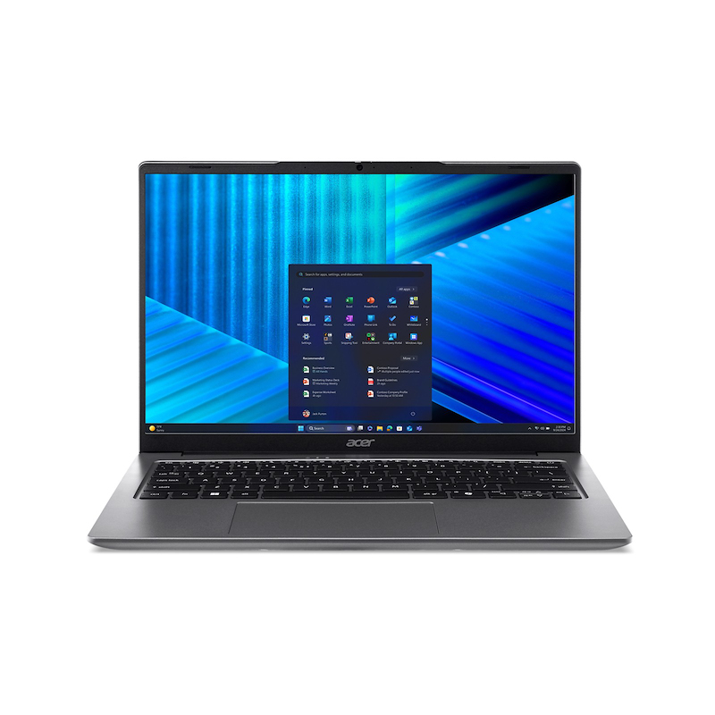 Acer Extensa 14 EXO14-72-592H Intel Core Ultra 5 125H Computer portatile 35,6 cm (14") WUXGA 16 GB DDR5-SDRAM 512 GB SSD Wi-Fi 6 (802.11ax) Windows 11 Pro Grigio QWERTY Italiano