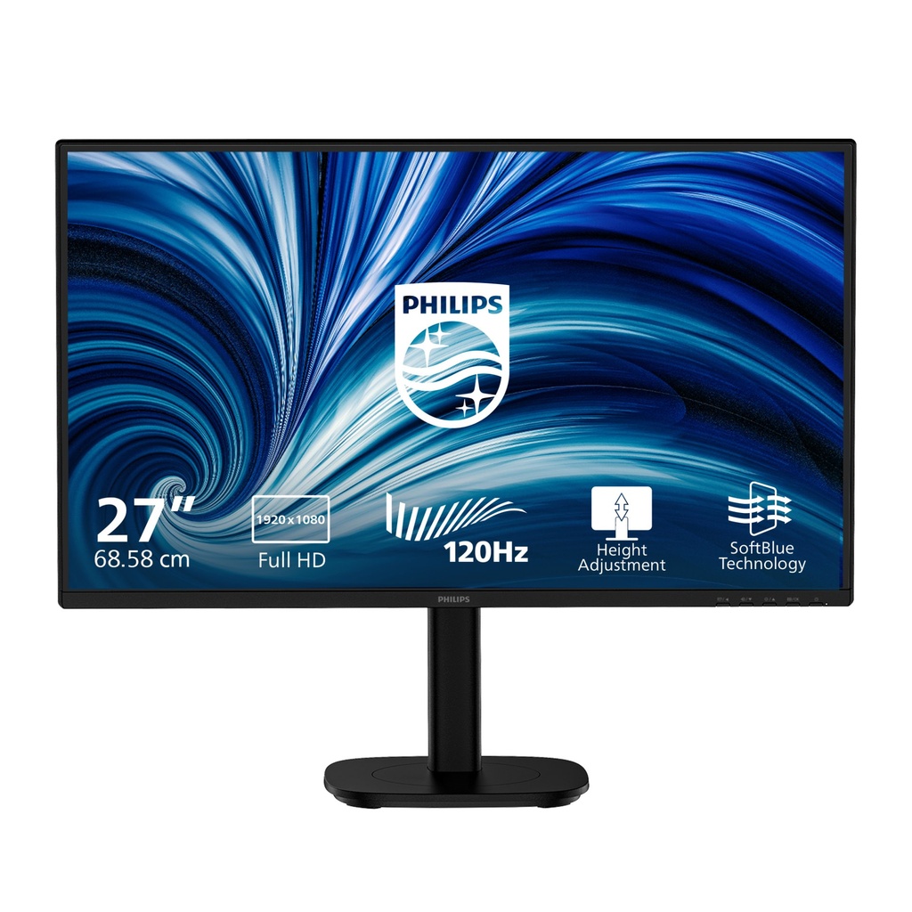 Philips 27IN 16:9 IPS 120HZ 1920X1080 H AS 150MM D-SUB X 1 HDMI X 1X 1.4 Monitor PC 68,6 cm (27") 1920 x 1080 Pixel