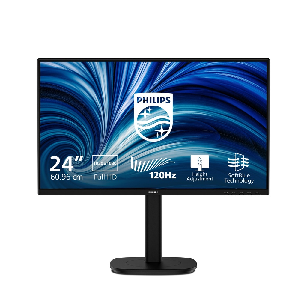 Philips 23.8IN 16:9 IPS 120HZ 1920X1080 HAS 150MM D-SUB X 1 HDMI X 1X 1 Monitor PC 60,5 cm (23.8") 1920 x 1080 Pixel