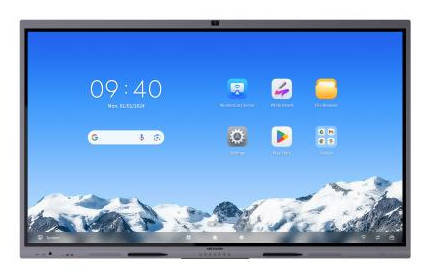Hikvision Value Series DS-D5C75RB/B2L lavagna interattiva 190,5 cm (75") 3840 x 2160 Pixel Touch screen Grigio