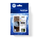 Cartuccia Multi Pack Brother  nero / ciano / magenta / giallo LC-422 LC422VAL ~2200 pagine