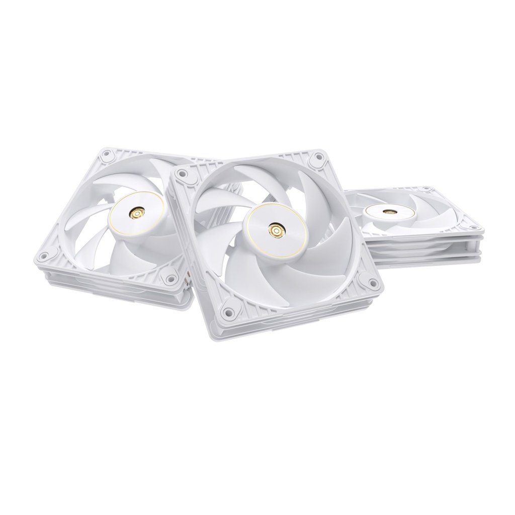 [90DA00M3-B09020] ASUS ProArt PF120 Fan PWM White 3in1 Case per computer Ventilatore 12 cm Bianco 3 pz