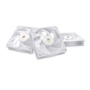 ASUS ProArt PF120 Fan PWM White 3in1 Case per computer Ventilatore 12 cm Bianco 3 pz