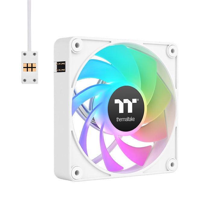 [CL-F194-PL12SW-A] Thermaltake CL-F194-PL12SW-A sistema di raffreddamento per computer Case per computer Ventilatore 12 cm Bianco 3 pz