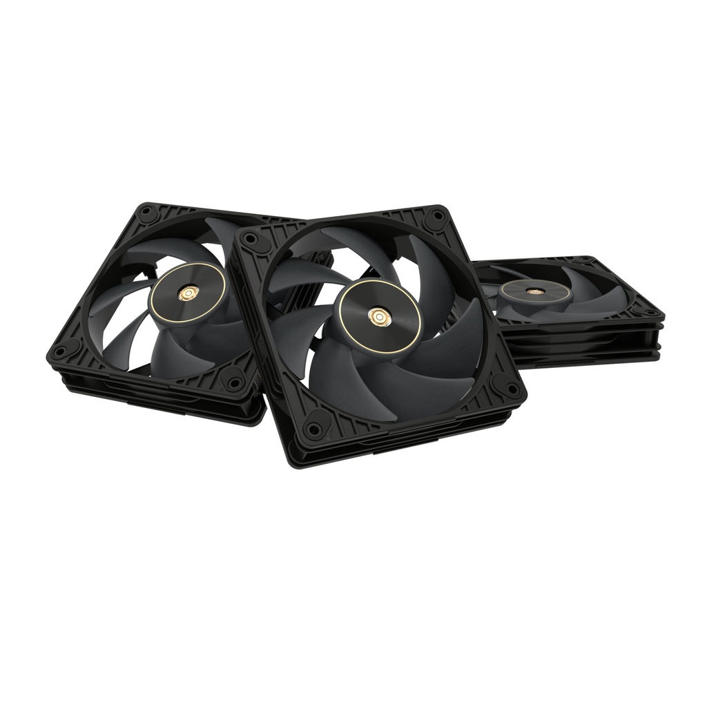 ASUS ProArt PF120 Fan PWM Black 3in1 Case per computer Ventilatore 12 cm Nero 3 pz