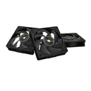 ASUS ProArt PF120 Fan PWM Black 3in1 Case per computer Ventilatore 12 cm Nero 3 pz