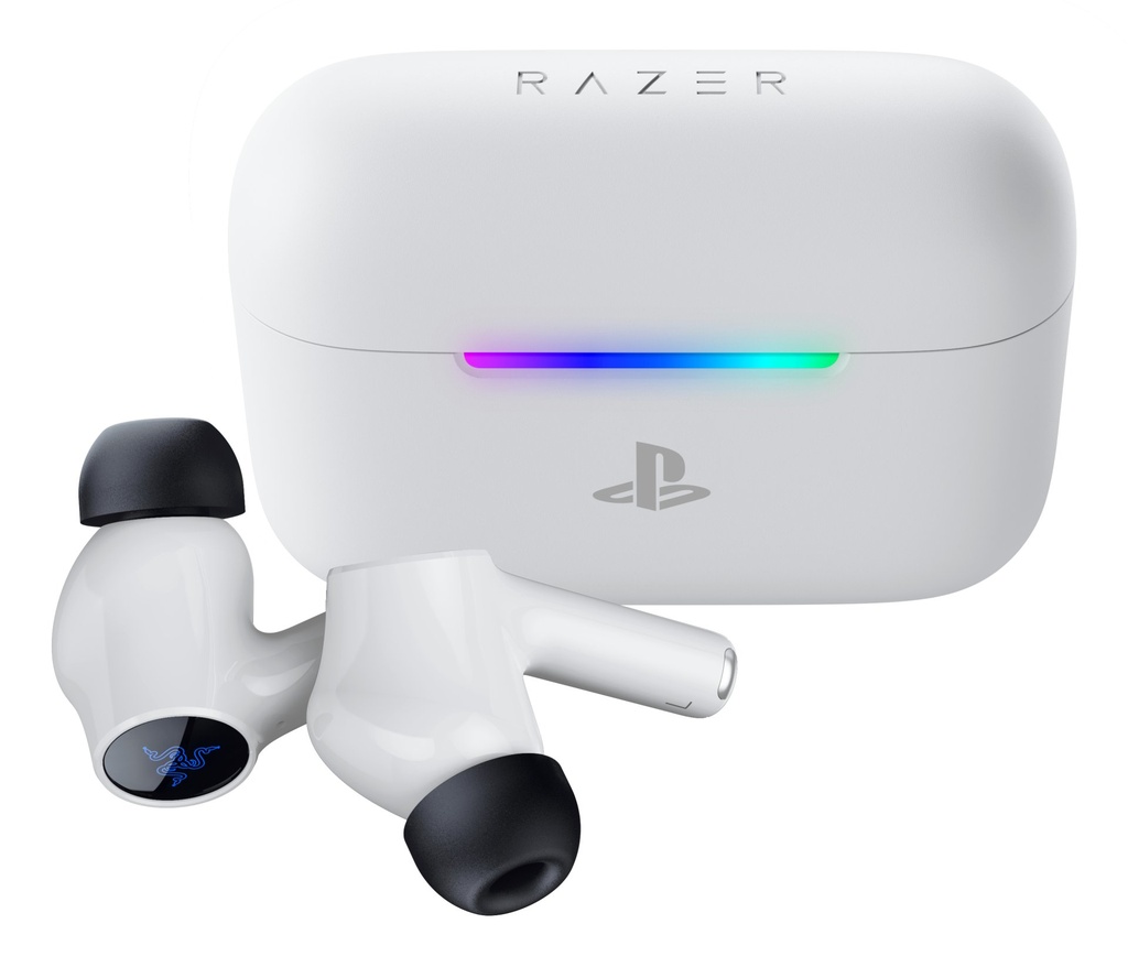 Razer Hammerhead V3 X HyperSpeed for PlayStation Auricolare Wireless In-ear Musica e Chiamate Bluetooth Bianco