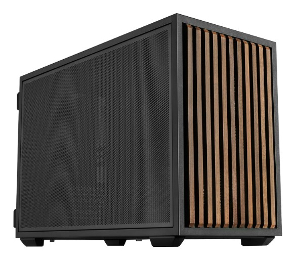 Case Lian Li DAN B4 Wood Edition Micro-ATX Nero
