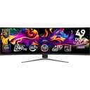 MSI MPG 491CQPXDE QD-OLED Monitor PC 124,5 cm (49") 5120 x 1440 Pixel Dual QHD Nero